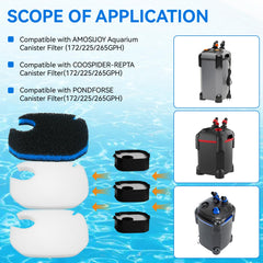 Giokyi pad filtracion 3 en 1 facilita filtración fina y control de olores