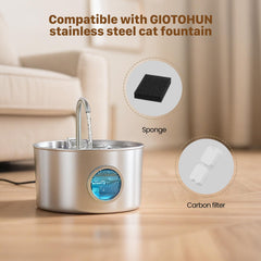 GIOTOHUN S11 filtros de carbono y espuma para purificar el agua.