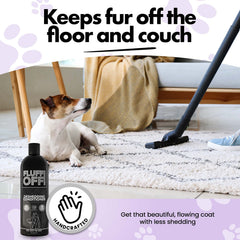 Girl With The Dogs Fluff Off: anuncio de envase 16 oz ideal para hogares