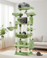 Gitelsnour árbol gato 74 pulgadas plataforma grande para gatos grandes y cómodos.