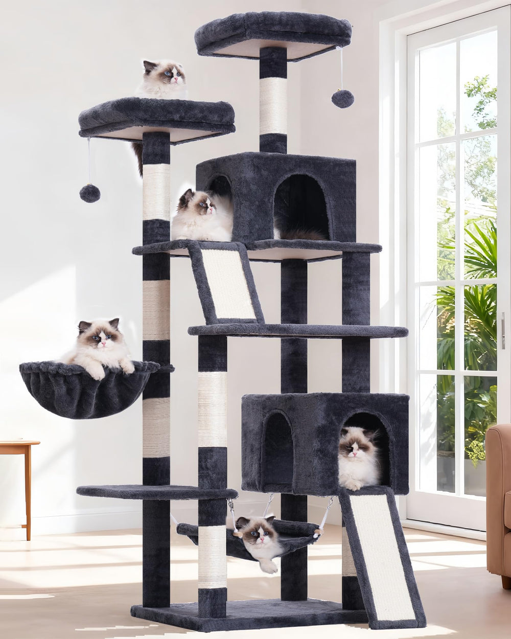Gitelsnour árbol gatos 71 base estable para uso diario.