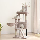 Gitelsnour Arbol Gatos Interior: plataforma superior para descansar y observar cómodamente.