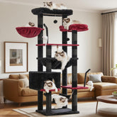 Gitelsnour Gothic arbol gato con plataforma superior amplia para observar