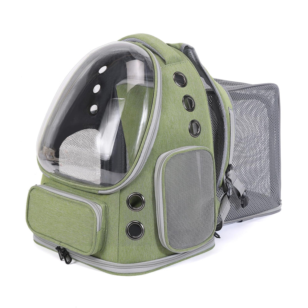 Mochila portadora GixDix con ventana burbuja panorámica para vistas seguras durante el viaje