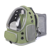 Mochila portadora GixDix con ventana burbuja panorámica para vistas seguras durante el viaje