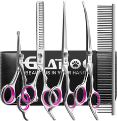 GLADOG kit de 6-en-1 para mascotas, contenido para cuidado profesional.