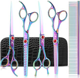GLADOG Pro Rainbow kit completo 6-en-1 para grooming profesional en casa.