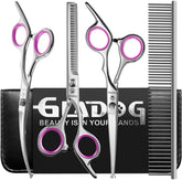 GLADOG tijeras curvas de 6,5 pulgadas para acabado suave y seguro