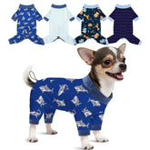 Pijama Glittme para perro pequeño, enfoque ajuste trasero, cómodo y fácil de ajustar.