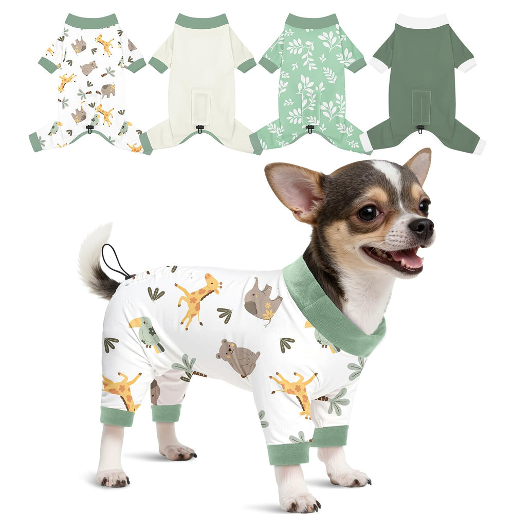 Pijamas Glittme para perro con hebilla trasera ajustable para ajuste perfecto