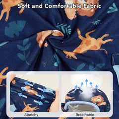Pijamas para perro pequeño, lavable a máquina para uso prolongado