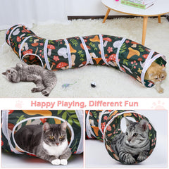 Glittme túnel para mascotas pequeñas, ideal para conejos y cobayas.
