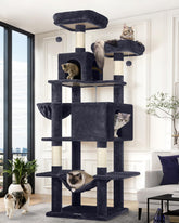 Globlazer Arbol Gato 76 pulgadas: estructura alta para observar, trepar y descansar.