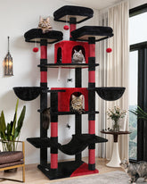 Globlazer arbol-gato-gotico-80-pulgadas plataforma superior 1 para vigilar el entorno desde arriba.