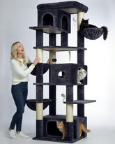 Globlazer arbol-gatos 80 pulgadas cima superior, para trepar seguro y descanso cómodo