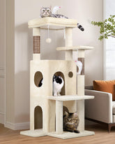 Globlazer arbol-gatos-interior-50-pulgadas: altura ideal para observar desde arriba.