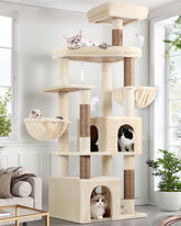 Globlazer arbol-gatos-plataforma extragrande para descanso cómodo de gatos grandes