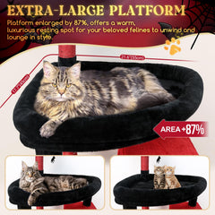 Globlazer plataforma amplia 55x45 cm para observar y estirar gatos.