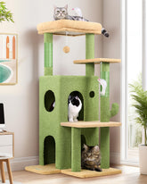 Globlazer torre gato cactus 50 pulgadas, ideal para observar la casa desde arriba.