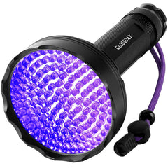 GLOSSDAY lámpara UV 128 diodos para detección de manchas fluorescentes y señales ocultas