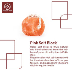 Glowyn Pink sal en cuerda Himalaya, instalación sencilla para manejo diario.
