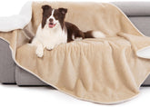 Manta impermeable Gogobunny para cama, protege de derrames y manchas.