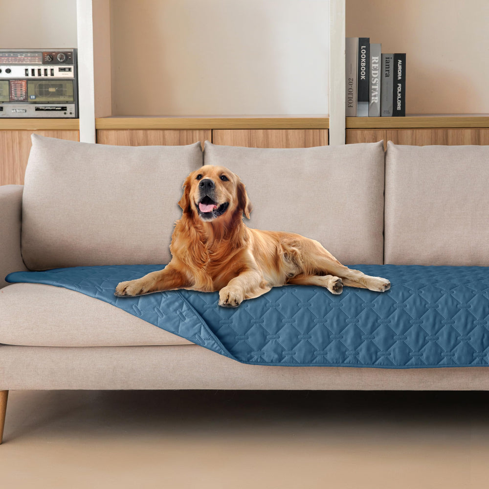 Gogobunny manta impermeable de doble cara protege muebles para mascotas.