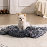 Manta impermeable gogobunny gris tie-dye protege muebles y mantiene seco el cachorro