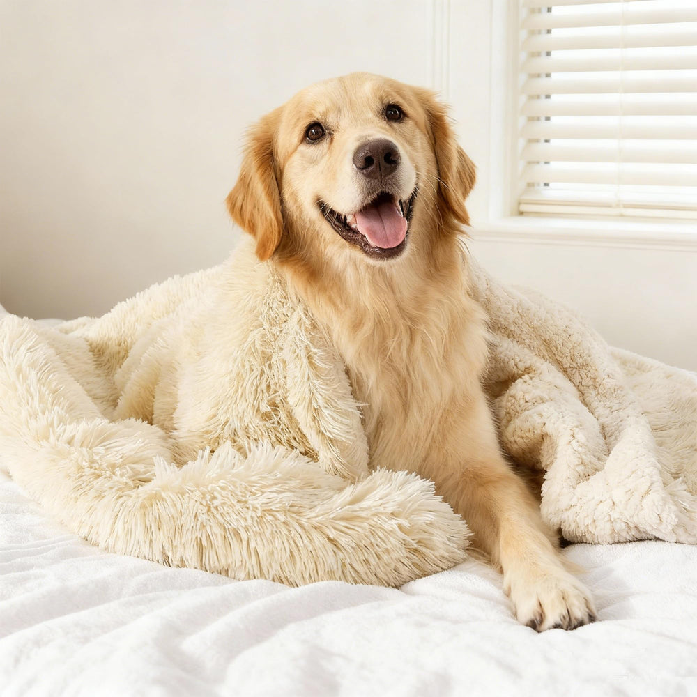 Manta impermeable gogobunny para perros grandes protege muebles y mantiene a la mascota seca.