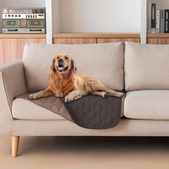 Manta gogobunny doble capa impermeable para perro, protege muebles durante juegos.