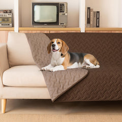 Gogobunny manta-perro-doble-lado-impermeable protege muebles y facilita la limpieza diaria.