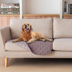 Manta gogobunny impermeable doble cara, frente: protege derrames y manchas en muebles.