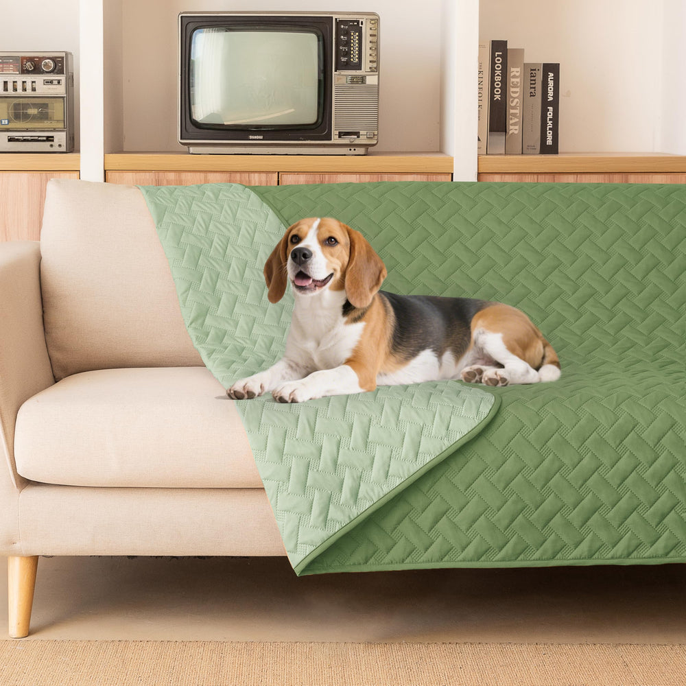 gogobunny manta-perros doble cara impermeable protege muebles y suelos.