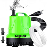 Bomba Gogoufa sumergible con flujo de 320 gal/h y tubo de 5 pies para acuario