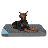 Cama ortopédica GOHOO PET con espuma de memoria y gel para mayor confort.