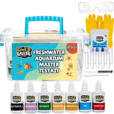 GOLD LABEL PET CARE Freshwater Master Test Kit en caja, lectura de calidad del agua.