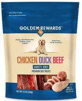 Golden Rewards tiras secas pollo y pato para entrenamiento
