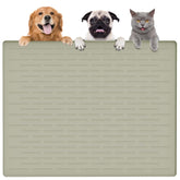 Goldleaf tapete-alimentos-mascotas-39-5x29-5: amplia zona para varias mascotas sin derrames.
