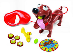 Goliath Doggie Doo, acción aprieta la correa, diversión interactiva para 2-4 jugadores.