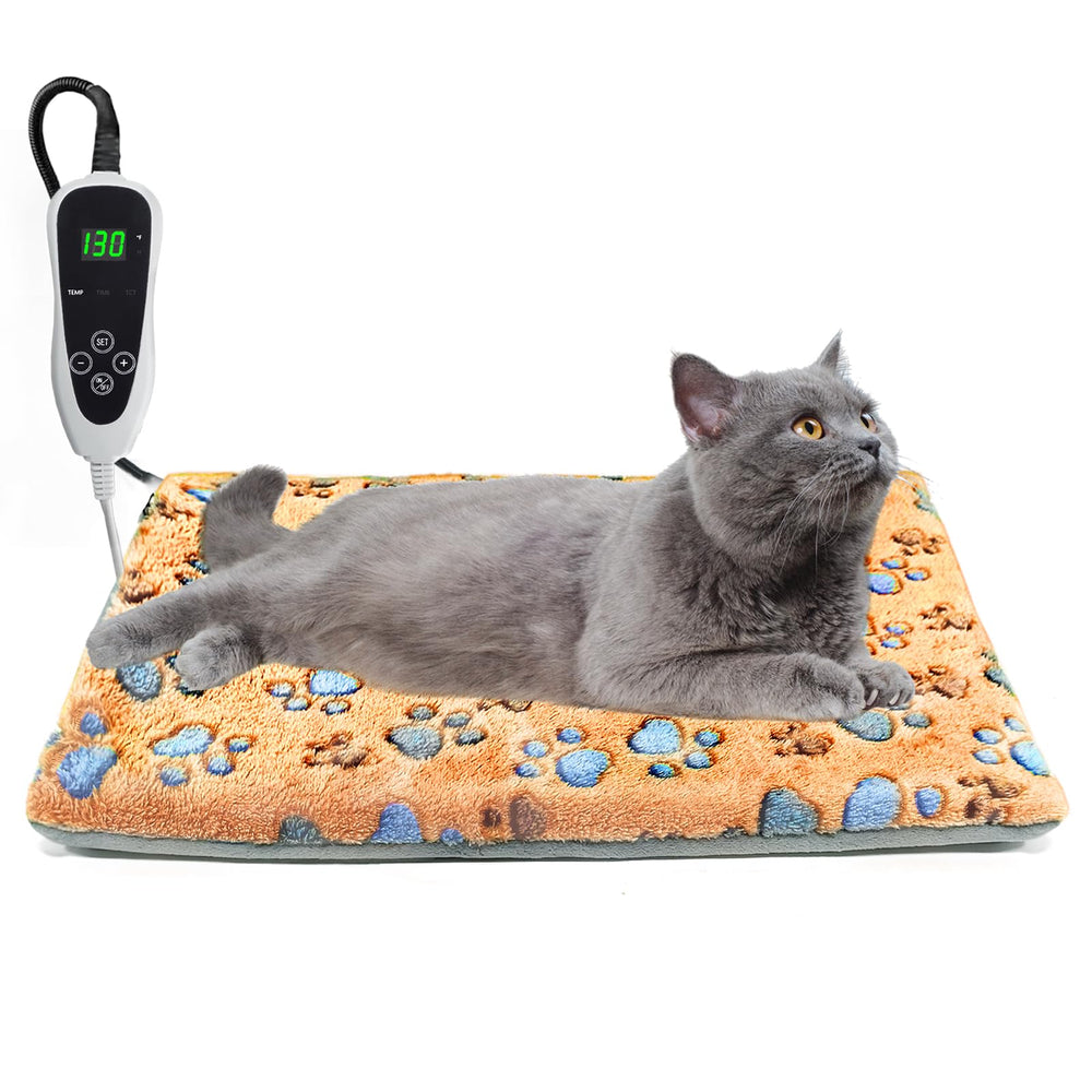 GOLOPET almohadilla calor gato 17x13, calor estable para felinos pequeños.