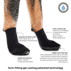 GOO EEZ Botas Ultras para perro, suela antideslizante para terrenos irregulares.