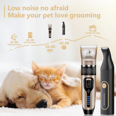 Gooad batería recargable de alta capacidad para largas sesiones de grooming