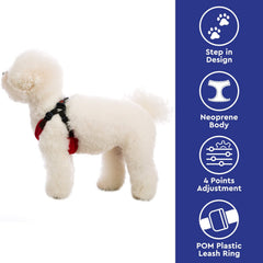 Gooby Escape Free Sport Harness costado izquierdo: diseño patentado para evitar escapes