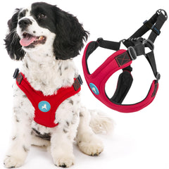 Gooby Escape Free Sport Harness frente: ajuste cómodo para paseos sin tirones
