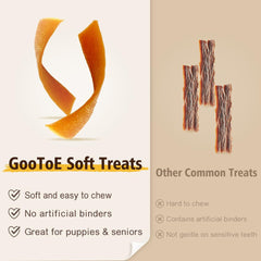 Gootoe para perros pequeños y seniors: textura suave para bocados fáciles