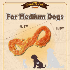 Gootoe tendones de pavo para perros, ingredientes naturales sin artificios para digestión suave.