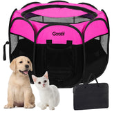 Goozii jaula para gatos interior, juego seguro y cómodo.