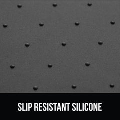 GORILLA GRIP superficie antideslizante para tazones mantiene la comida en su sitio.