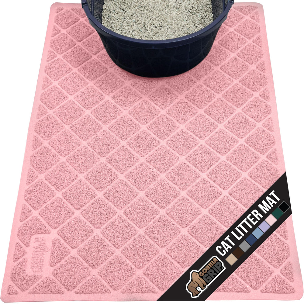 GORILLA GRIP para caja de arena: malla gruesa captura la arena y reduce desorden.