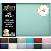 Alfombrilla Gorilla Grip impermeable para mascotas protege derrames durante la comida
